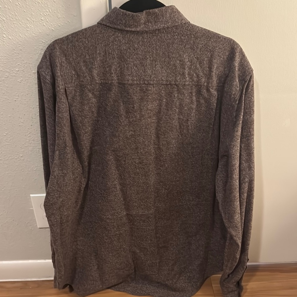 Bridge & Burn Button-Down (Brown) - image 7